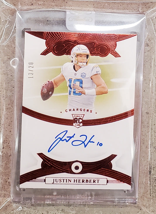 Justin Herbert Signature NFL